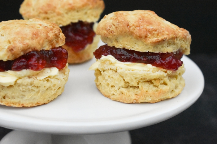 Scones Jam and Cream